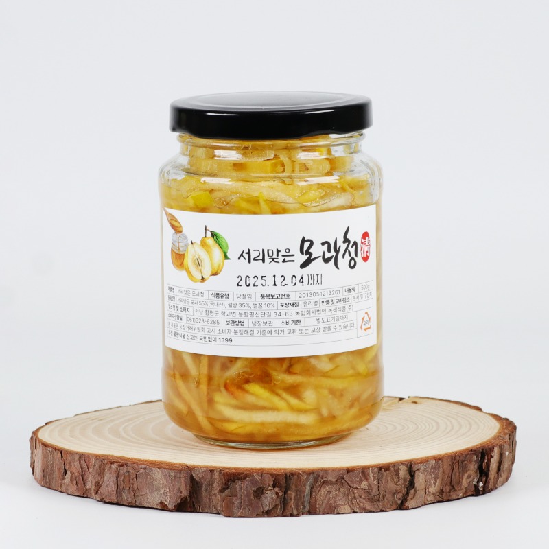 [녹색식품] 수제모과꿀청 500g / 500g*2개